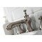 Kingston Brass KC7068AL Widespread Bathroom Faucet with Brass Pop-Up, Brushed Nickel KC7068AL - alternate 5